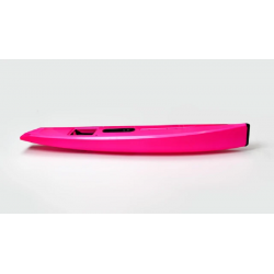 Metallic fluorescent pink hull