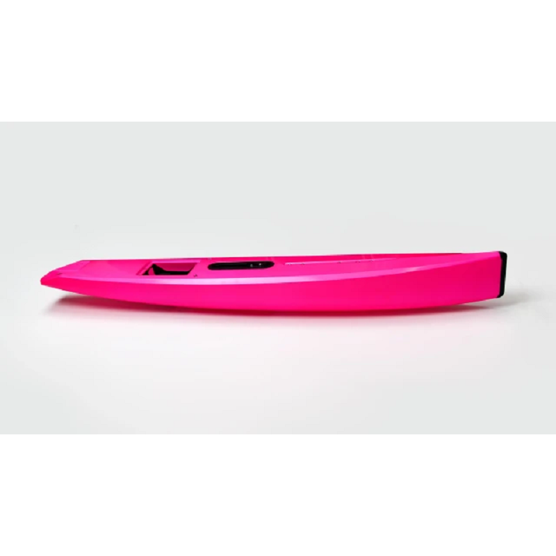 Metallic fluorescent pink hull